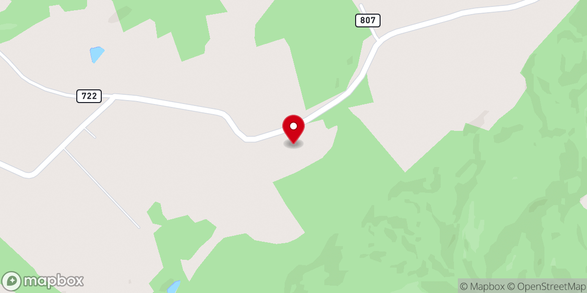Map showing location of Kolbe Center for the Study of Creation
