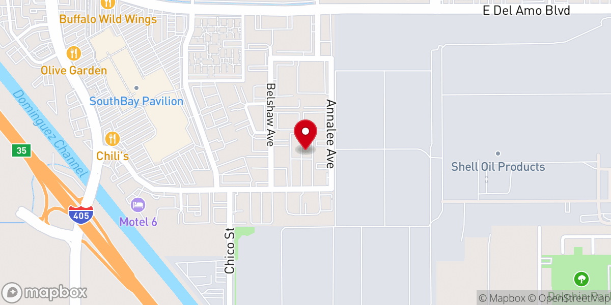 Map showing location of New Covenant Worship Center