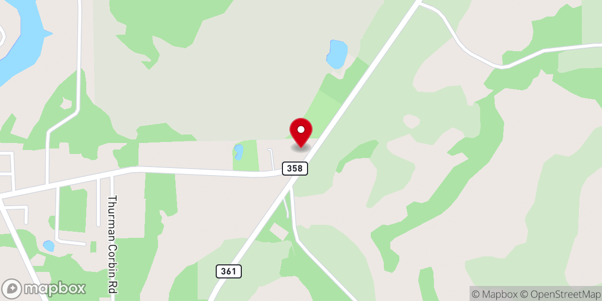 Map showing location of Steinhatchee United Methodist Church
