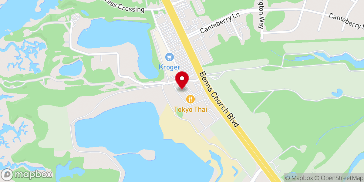 Map showing location of XTC Nails