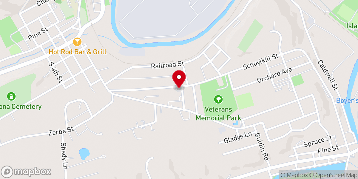 Map showing location of Arise Community Chapel