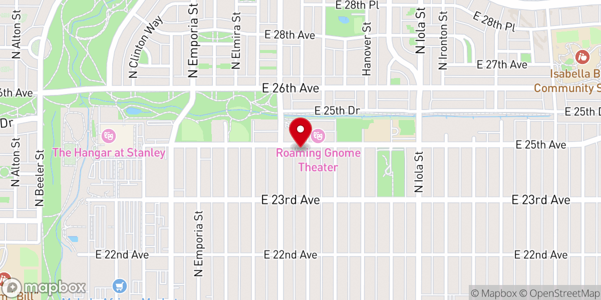 Map showing location of Morning Star Baptist Church
