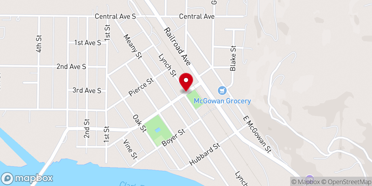 Map showing location of Latin Mass Montana Inc