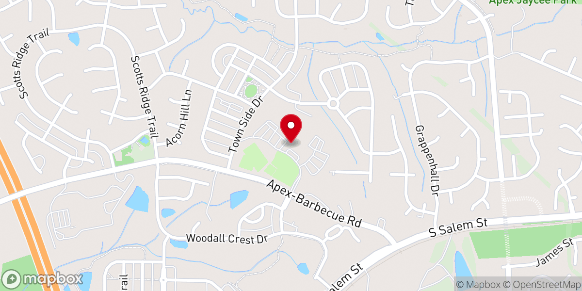 Map showing location of St. Mary Magdalene Catholic Church