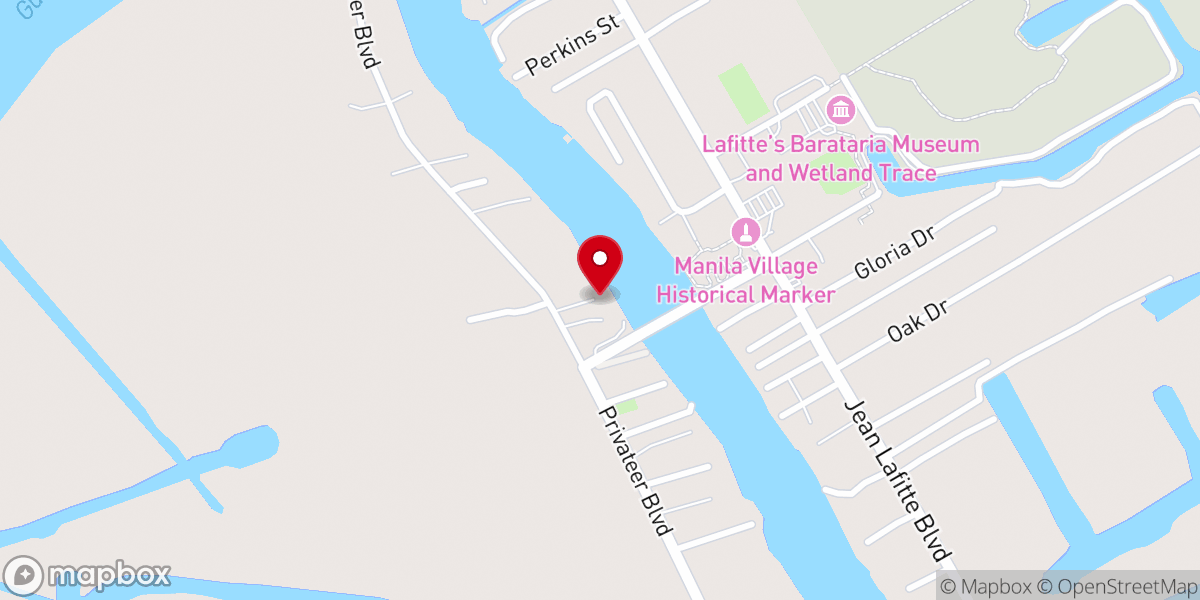 Map showing location of Griffin Fishing Charters and Lodge