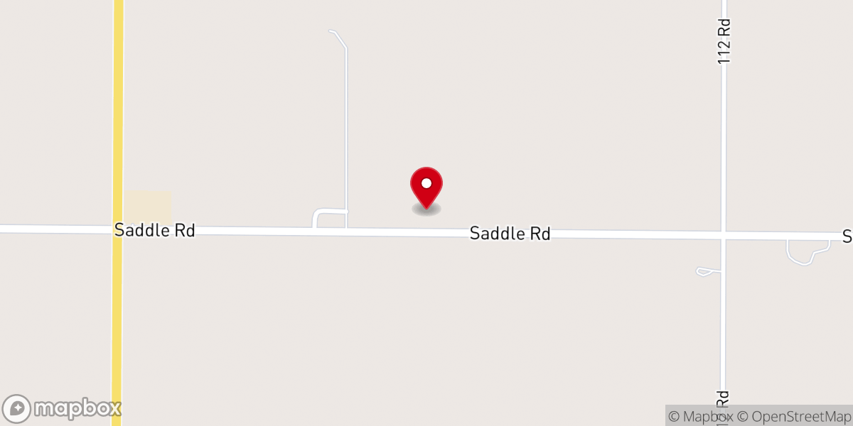 Map showing location of Hope Church