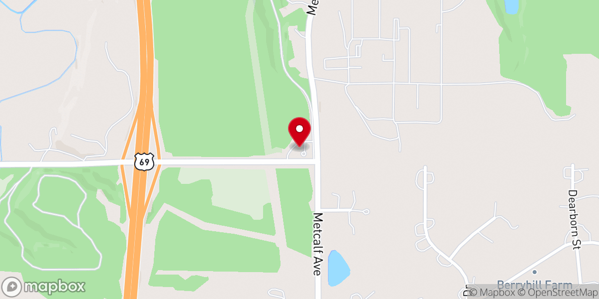 Map showing location of Saint Francis of Assisi Episcopal Church