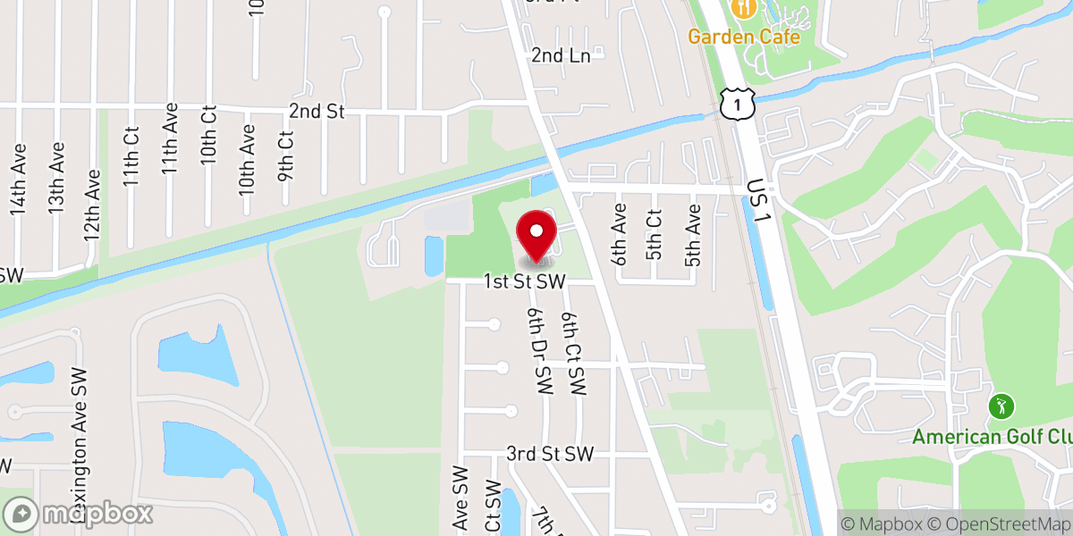 Map showing location of Centro Cristiano de Restauracion