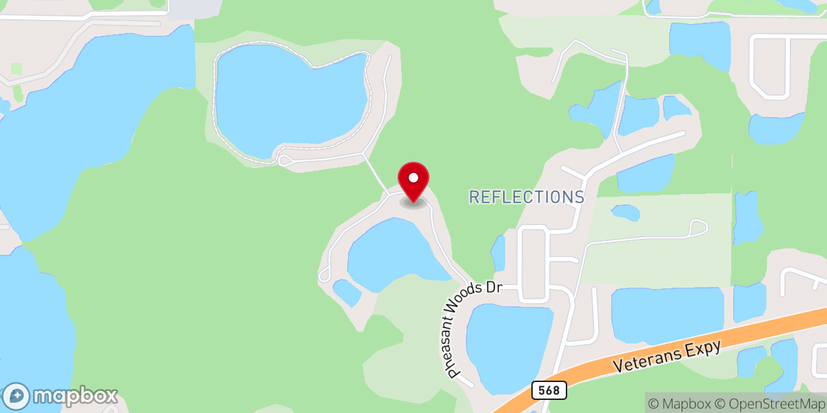 Map showing location of Bethany Center