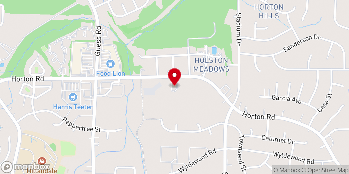 Map showing location of One Love Christian Church