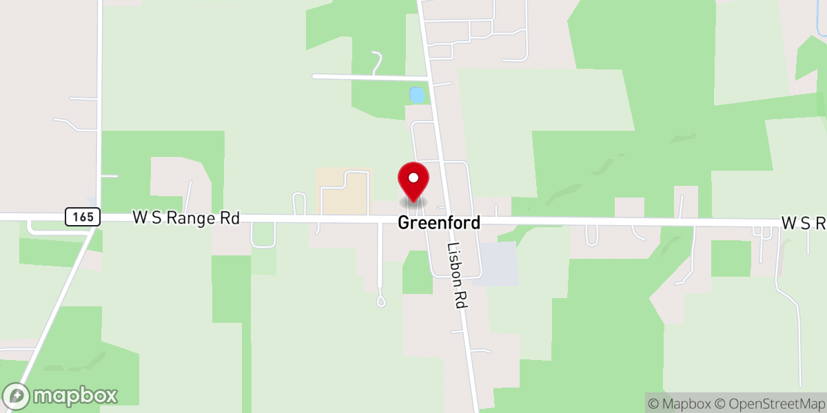 Map showing location of Greenford Lutheran Church