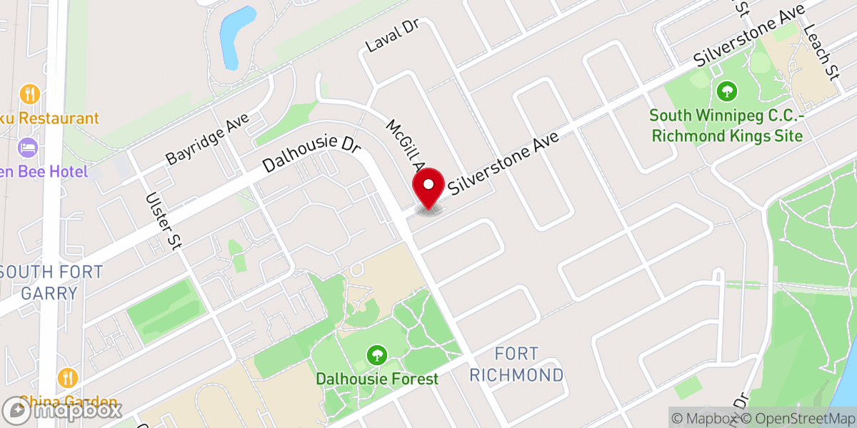 Map showing location of Immanuel Fellowship Church