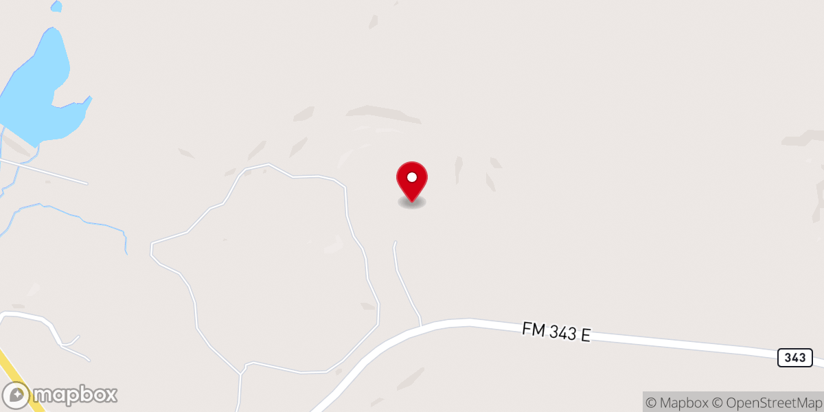Map showing location of Rusk KOA Holiday