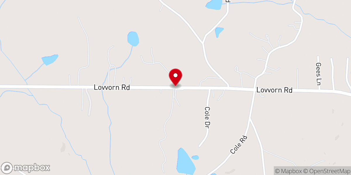 Map showing location of A Little Piece of Heaven