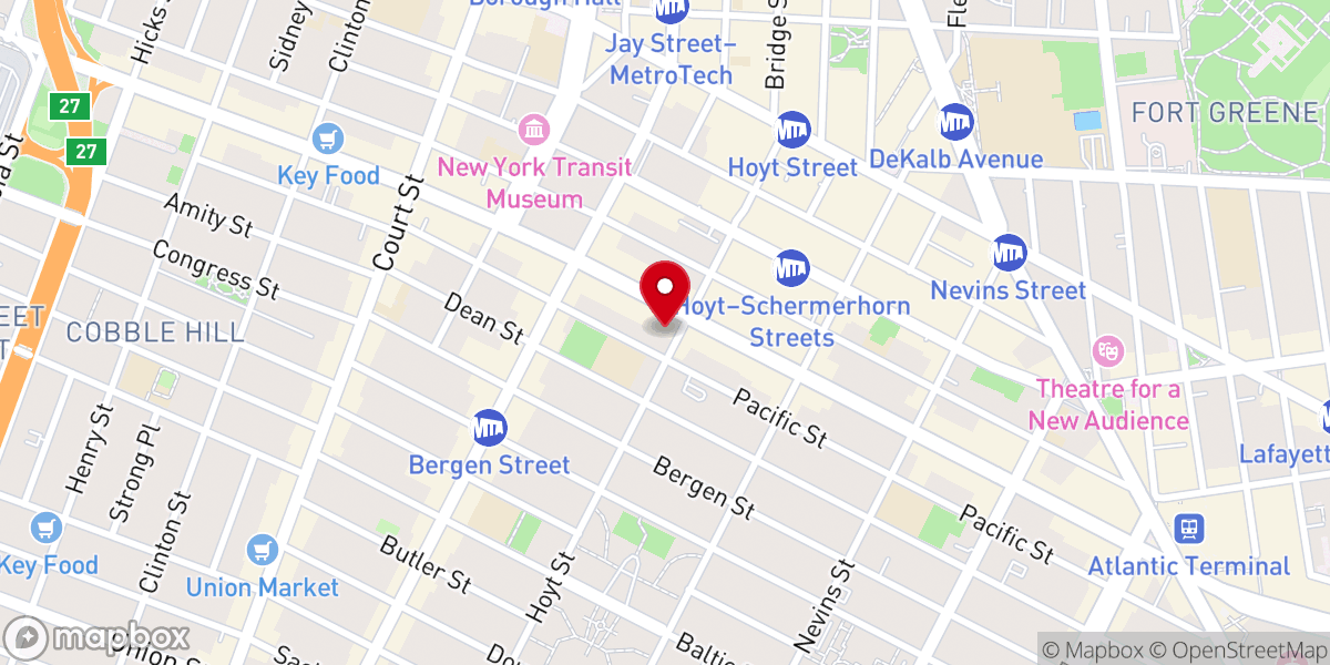 Map showing location of Iglesia Presbiteriana El Cristo Vivo