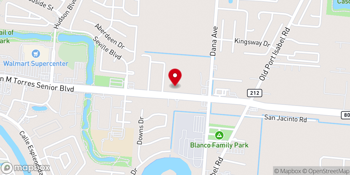 Map showing location of Sendas De Vida Life Center