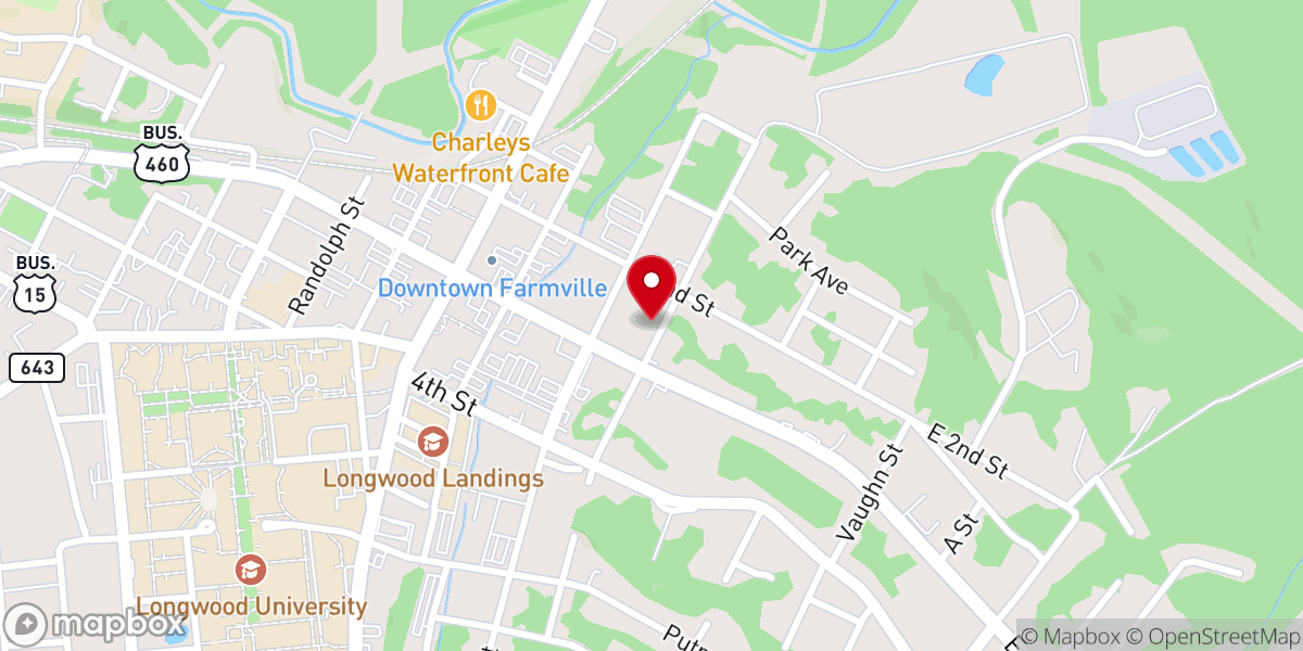 Map showing location of Faith Bible Fellowship