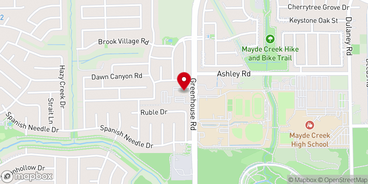 Map showing location of Central Baptist Church