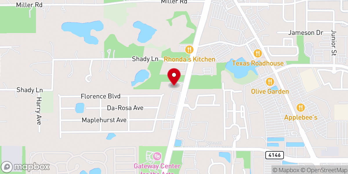 Map showing location of Debary Orange City SDA Church