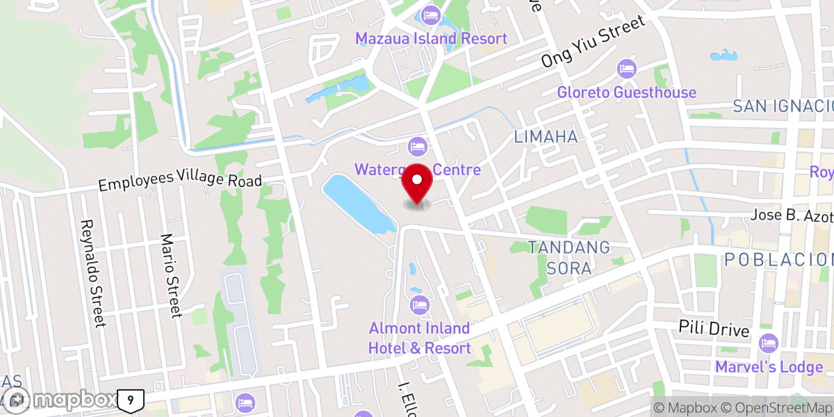 Map showing location of Generation for Christ Ministries