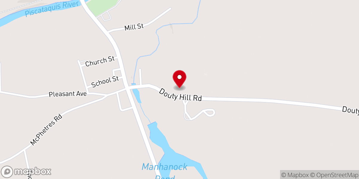 Map showing location of Grace Bible Church