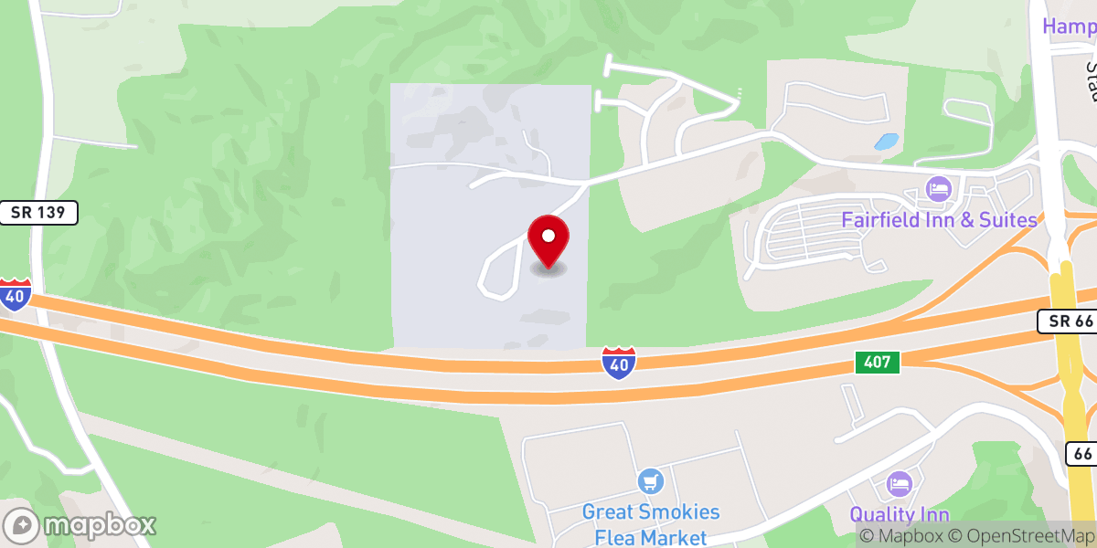 Map showing location of Chef Supplies
