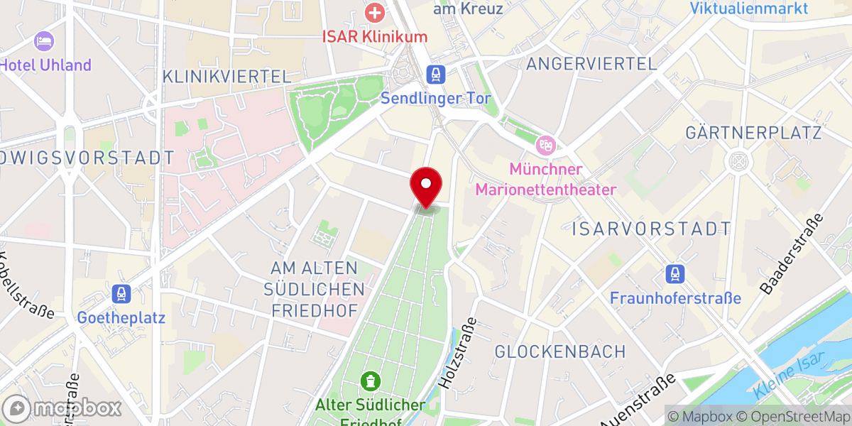 Map showing location of St. Stephan