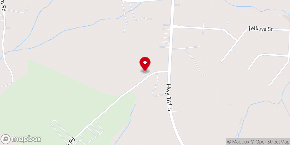 Map showing location of St James United Methodist