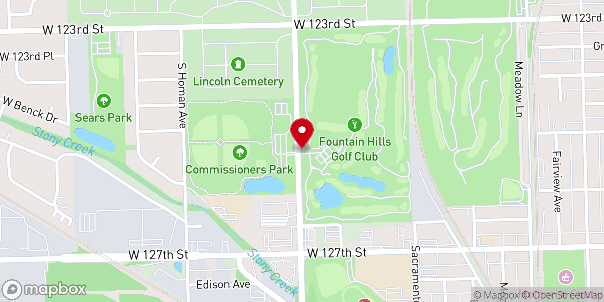 Map showing location of The Club House at Fountain Hills G.C.