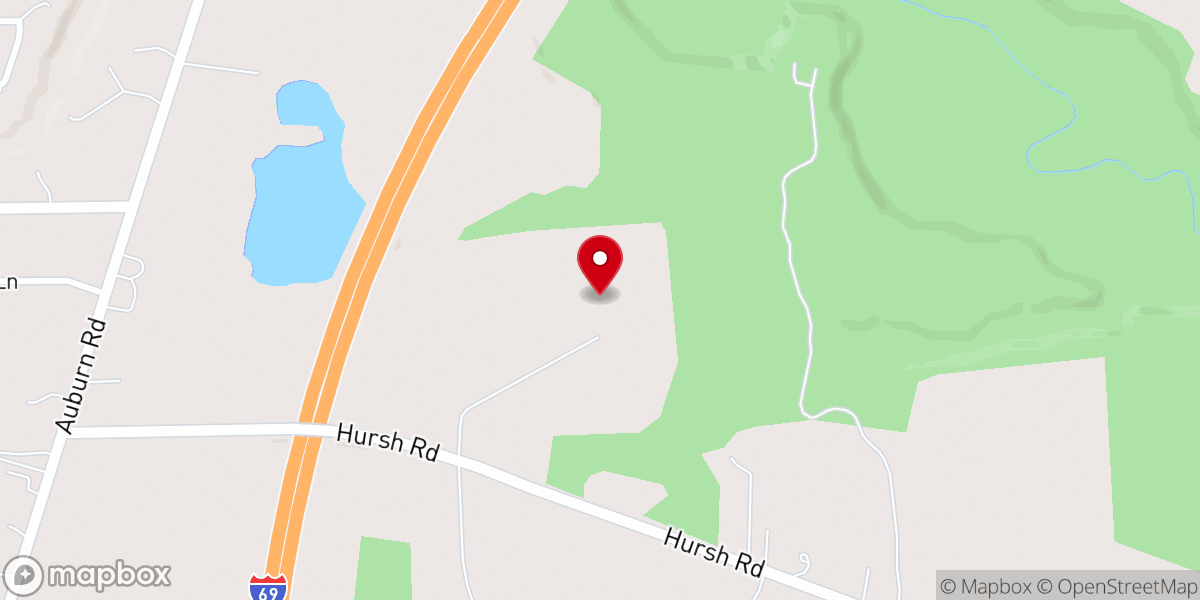 Map showing location of Crossroads Church Inc