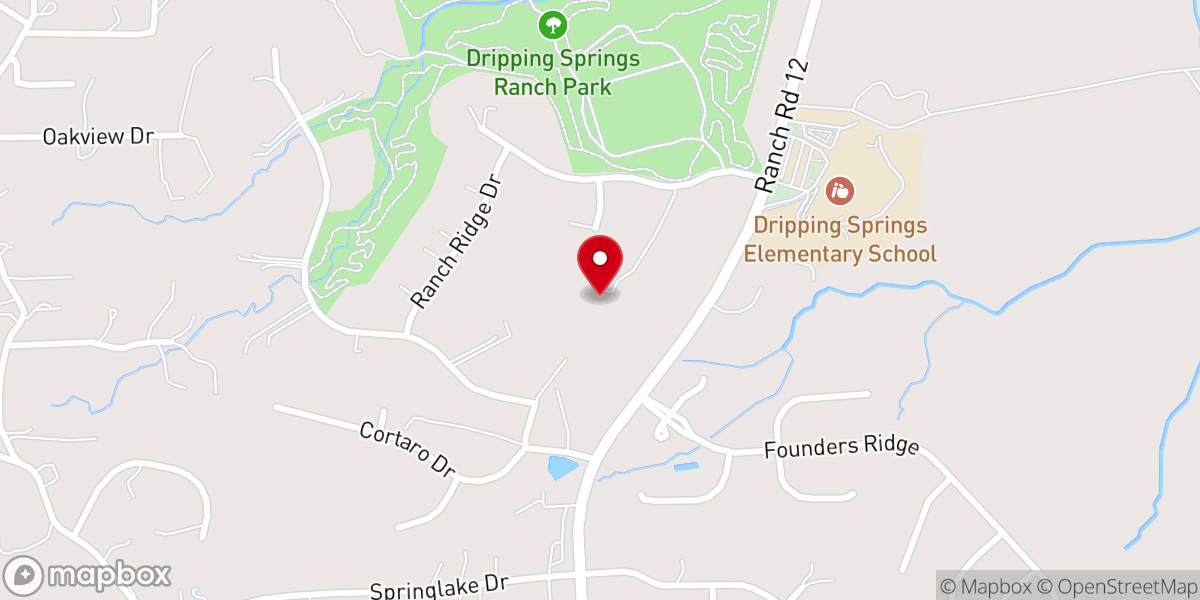 Map showing location of New Life Lutheran Church