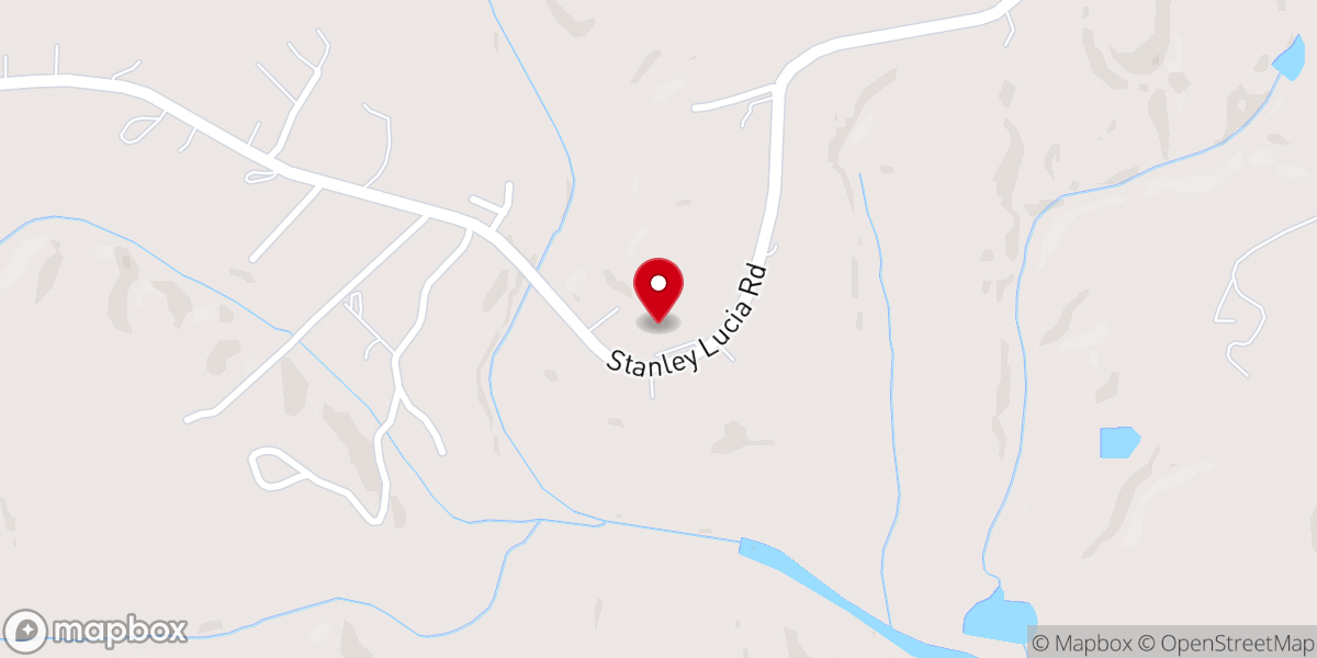Map showing location of Macedonia Baptist Church