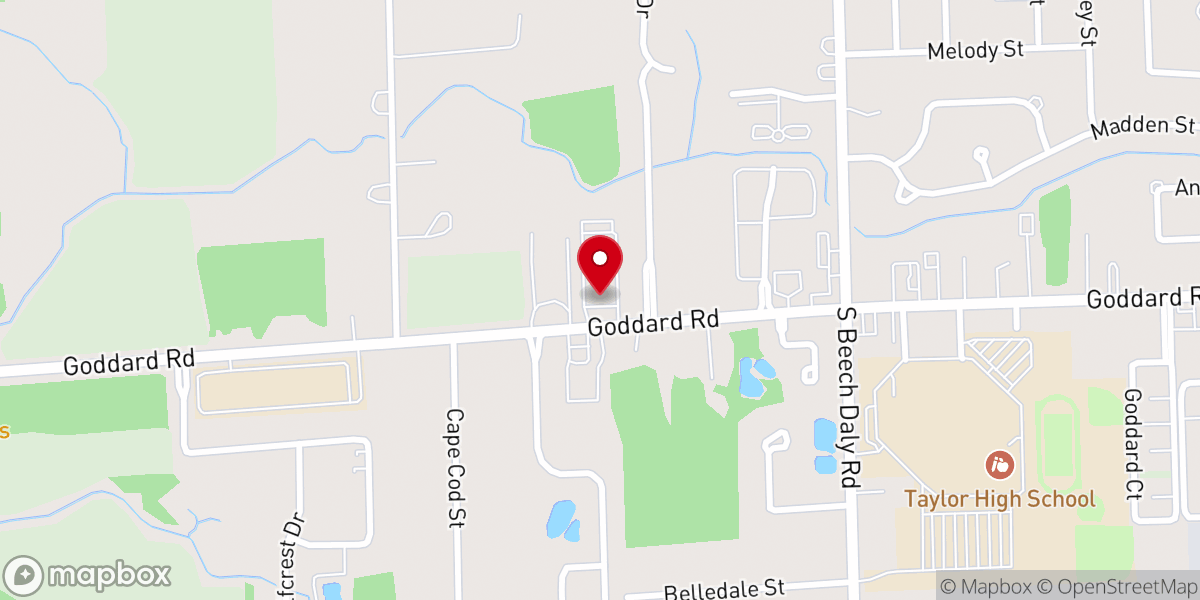 Map showing location of Bethel Romanian Pentecostal Church