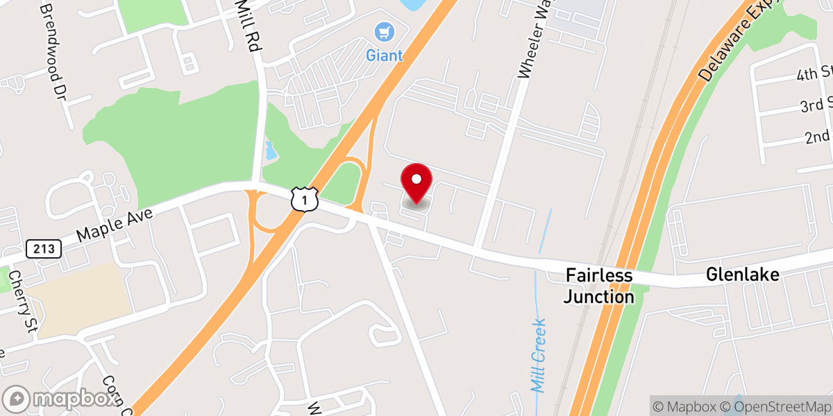 Map showing location of A Church of Living Hope - Food Distribution Center