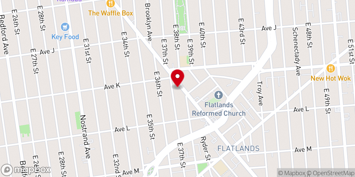 Map showing location of Assemblee De Dieu En Jesus-Christ Le Rocher
