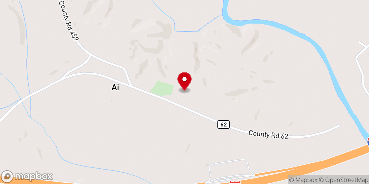 Map showing location of Ai Baptist Church