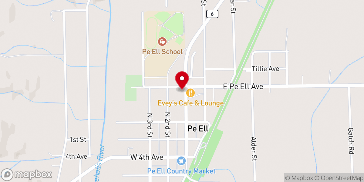 Map showing location of St Joseph Church