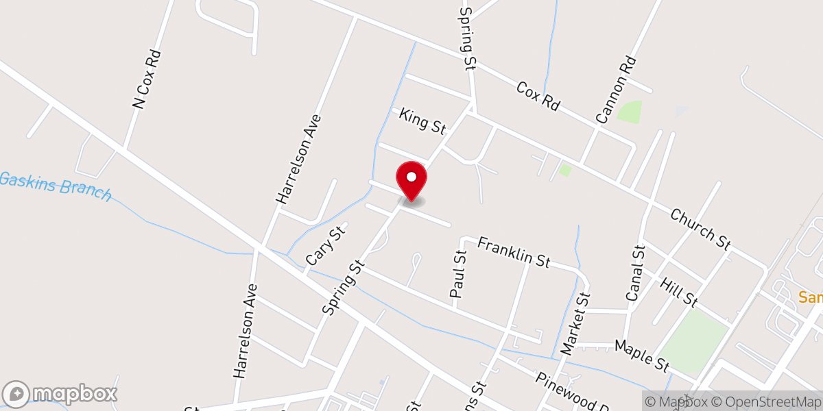 Map showing location of Household of Faith