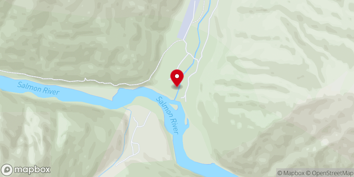 Map showing location of Shepp Ranch