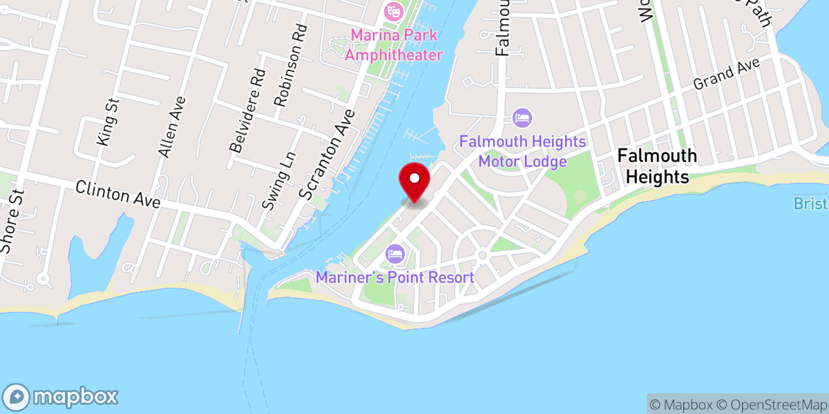Map showing location of St. Thomas Chapel