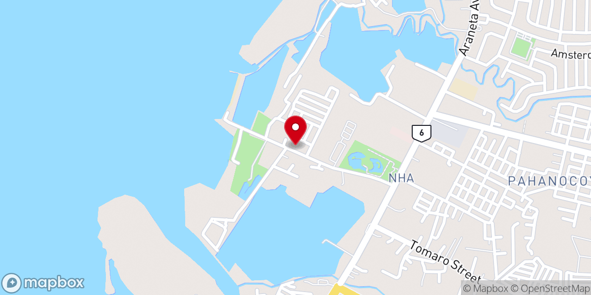 Map showing location of Santo Niño Parish- Aning