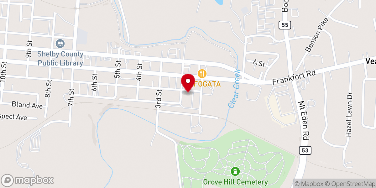 Map showing location of Iglesia Bautista Nueva Esperanza