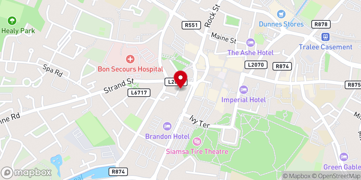 Map showing location of Transform by Mon Permanent Make Up