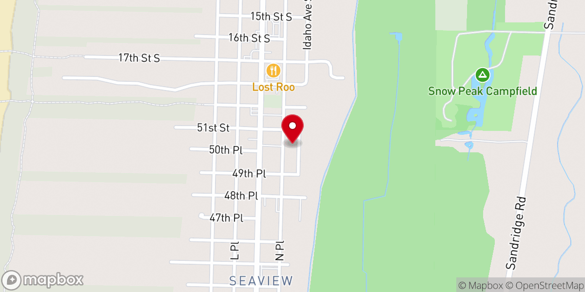 Map showing location of St Peter's Episcopal Church