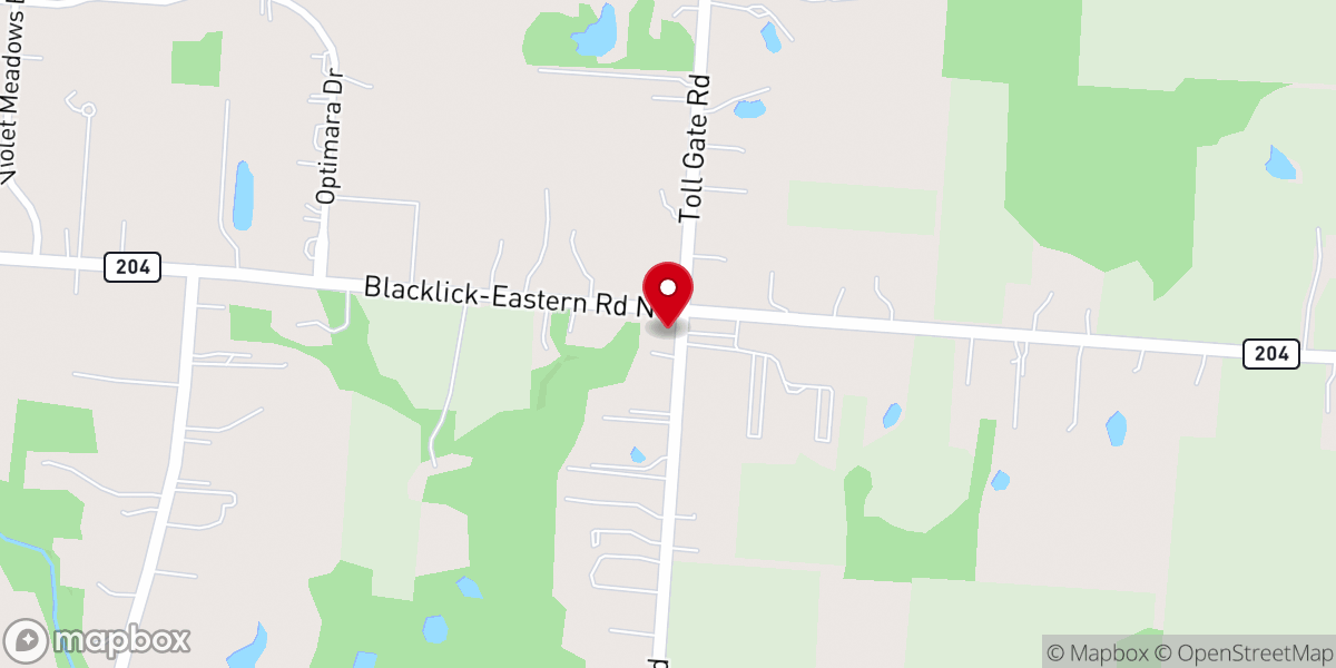 Map showing location of Resurrection Ministries