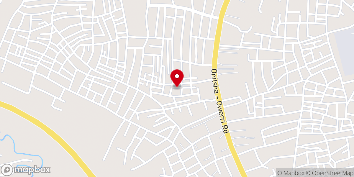 Map showing location of Apostolic Faith Church