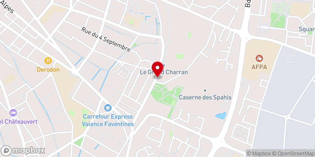 Map showing location of Chapelle Notre-Dame de l'Annonciation