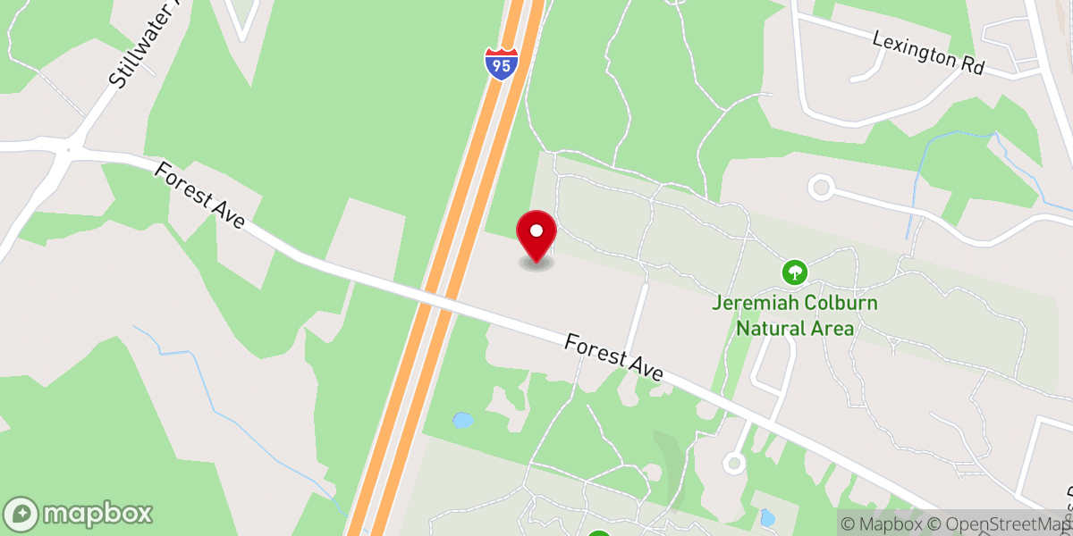 Map showing location of Faith Baptist Church of Orono