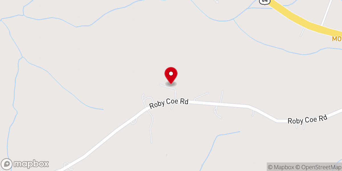 Map showing location of Dove Christian Center