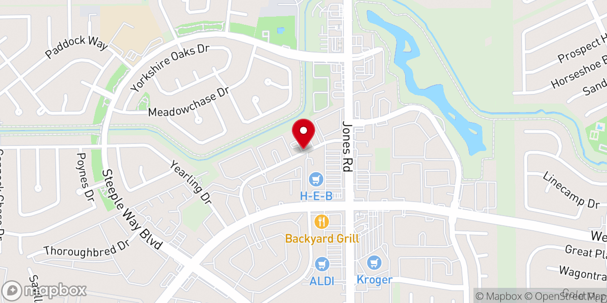 Map showing location of Providence Bible Church